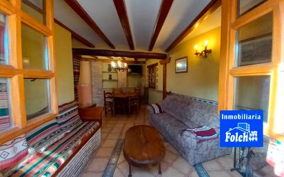 Living room of Country house for sale in Forcall  with Heating and Furnished