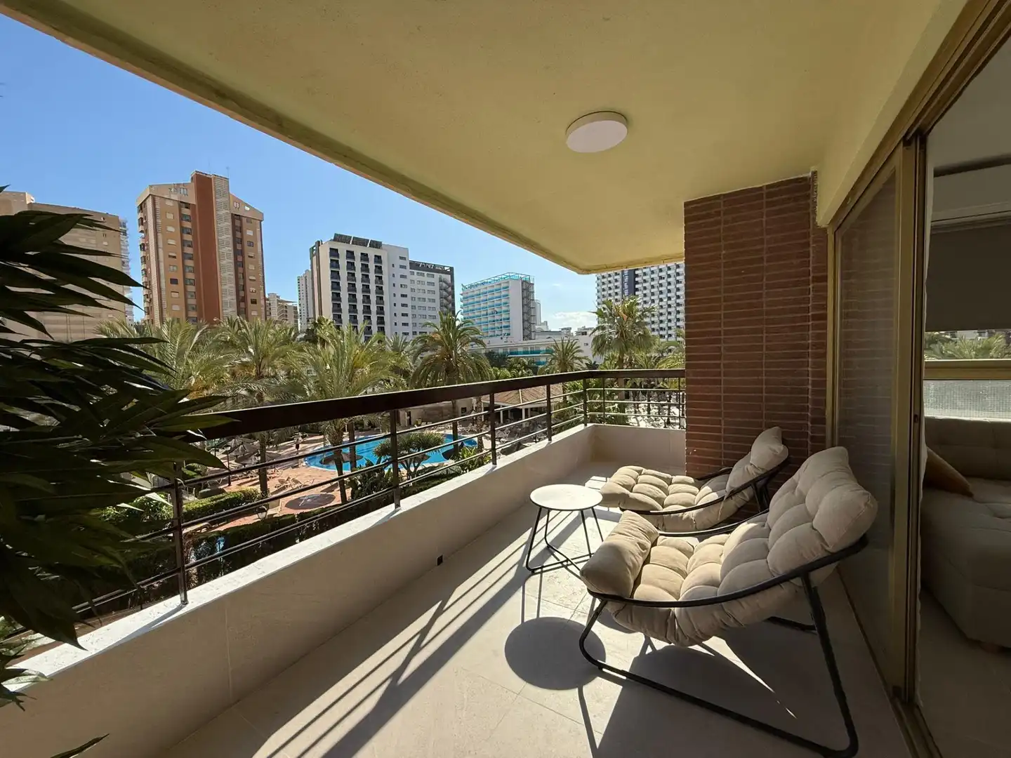 Terraza de Apartamento en venta en Benidorm con Aire acondicionado, Terraza y Amueblado