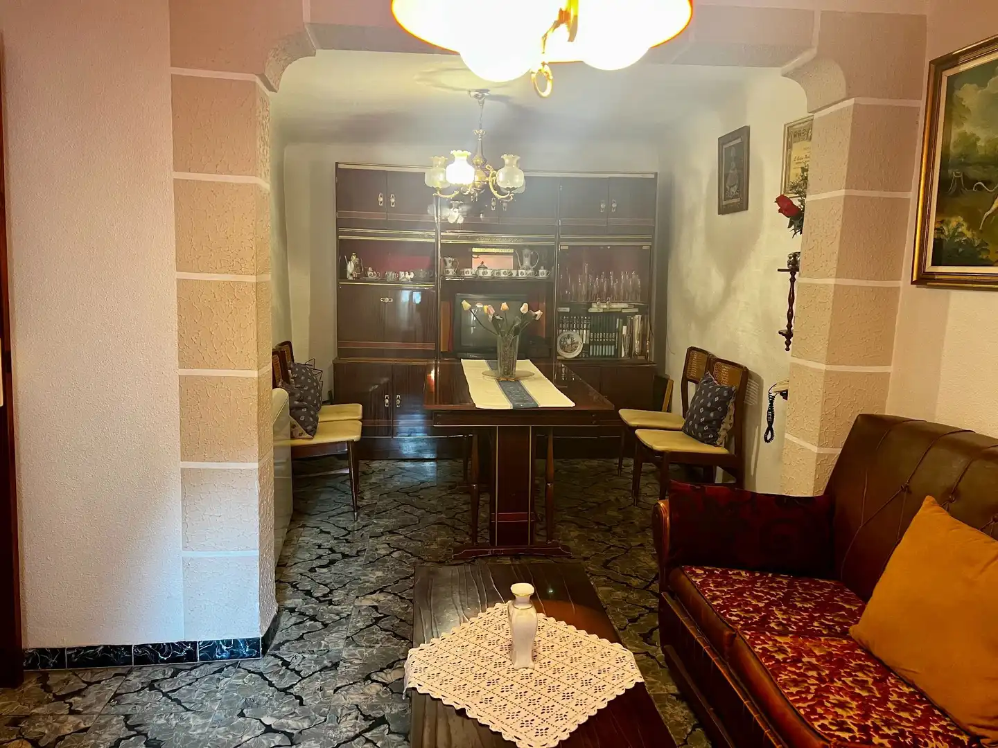 Comedor de Finca rústica en venta en Biar con Calefacción, Terraza y Trastero