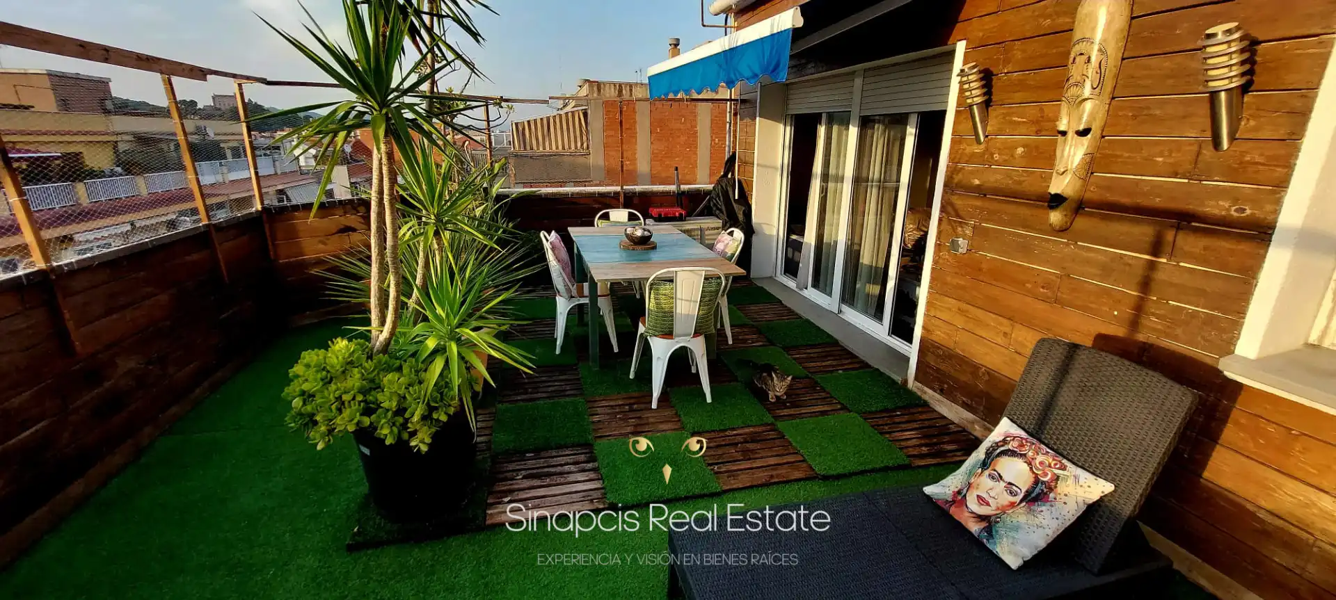Terraza de Ático en venta en Castelldefels con Aire acondicionado, Calefacción y Parquet