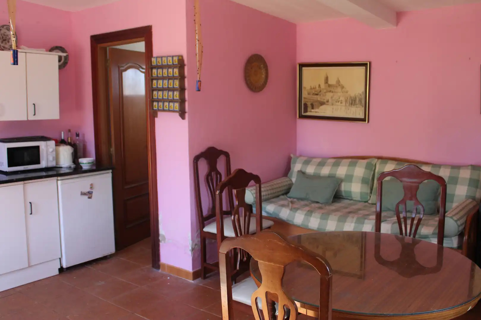 Sala de estar de Finca rústica en venta en Pitiegua con Aire acondicionado, Jardín privado y Amueblado