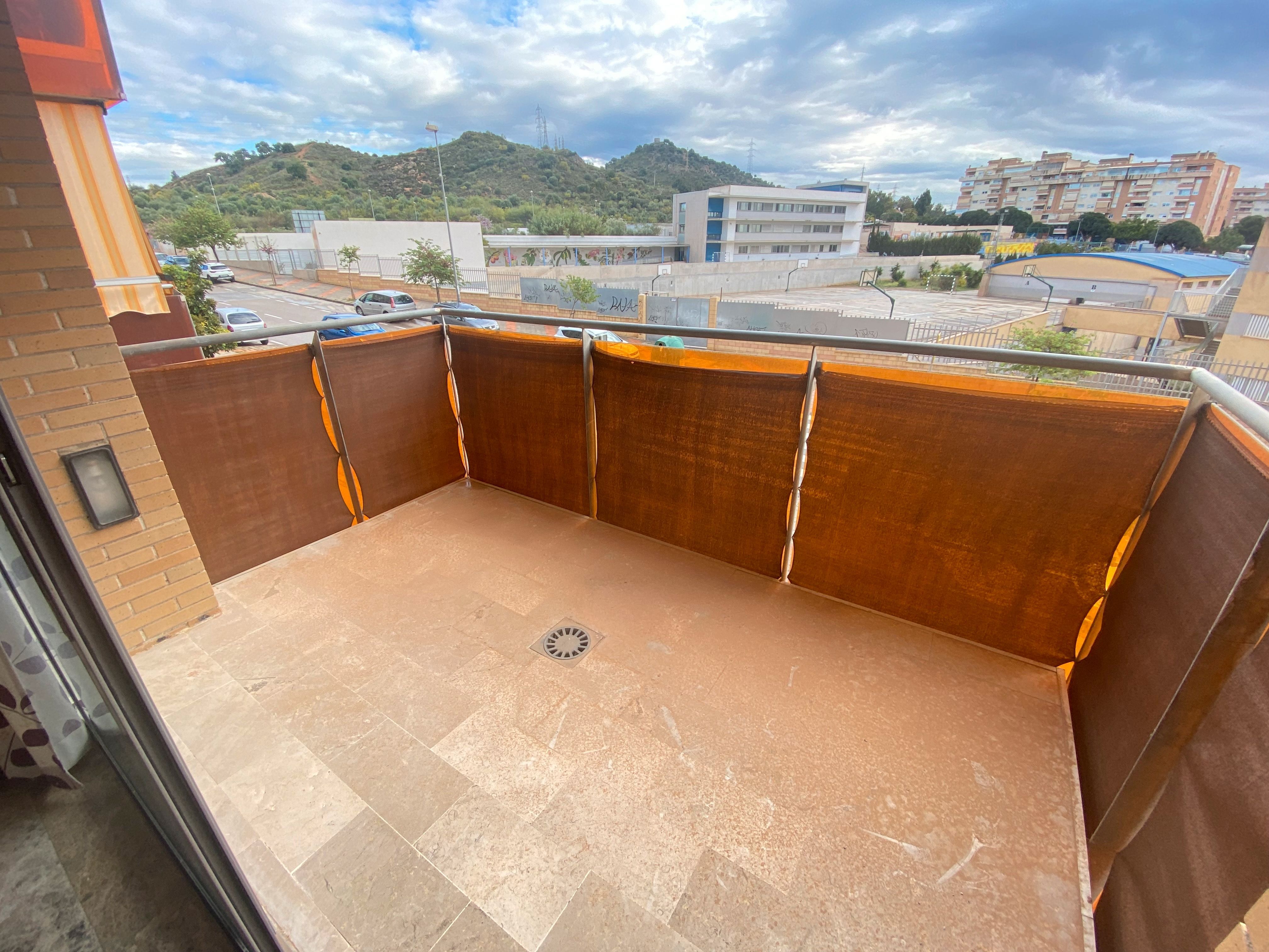 Terraza de Piso de alquiler en Málaga Capital con Terraza, Amueblado y Lavadora