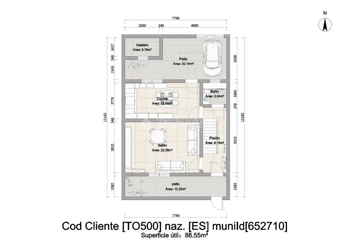 Detached homes for sale in Añover de Tajo  with Air Conditioner and Storage room