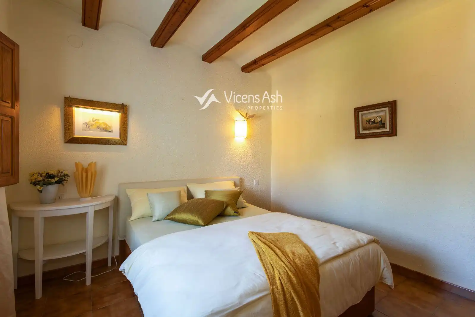 Bedroom of Houses for sale in Jávea / Xàbia  with Air Conditioner, Heating and Storage room