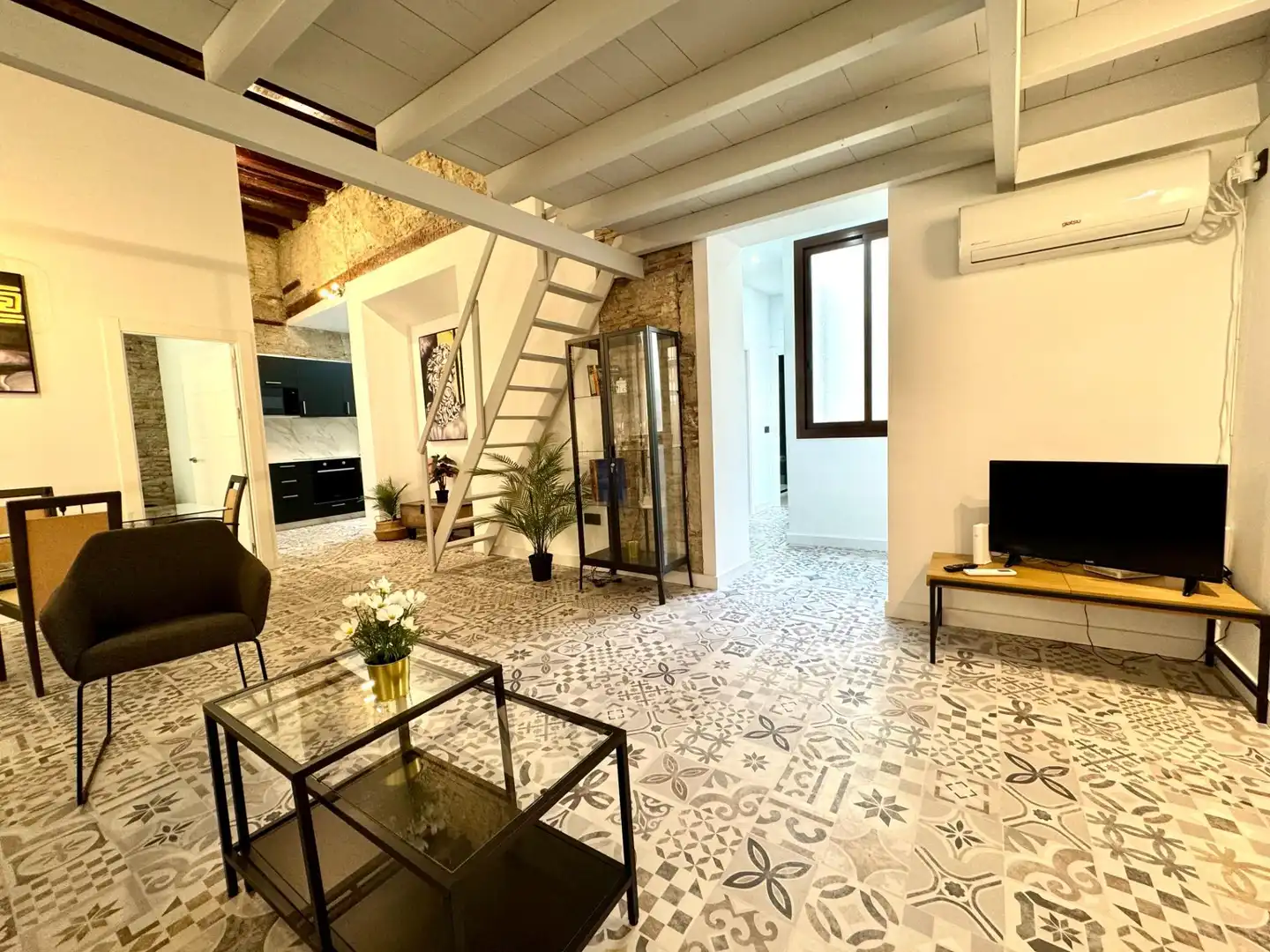 Sala de estar de Piso en venta en Málaga con Aire acondicionado, Calefacción y Terraza