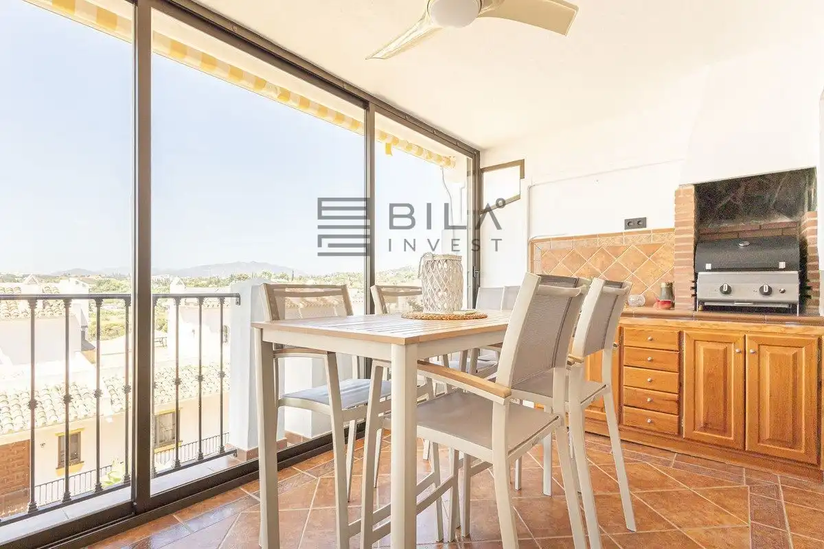 Terraza de Dúplex en venta en Fuengirola con Aire acondicionado, Terraza y Piscina