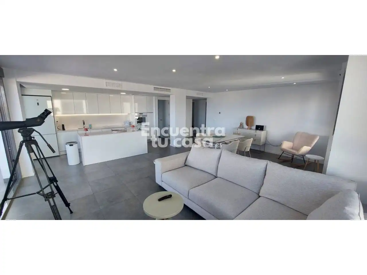 Living room of Attic for rent in Finestrat  with Air Conditioner, Heating and Terrace