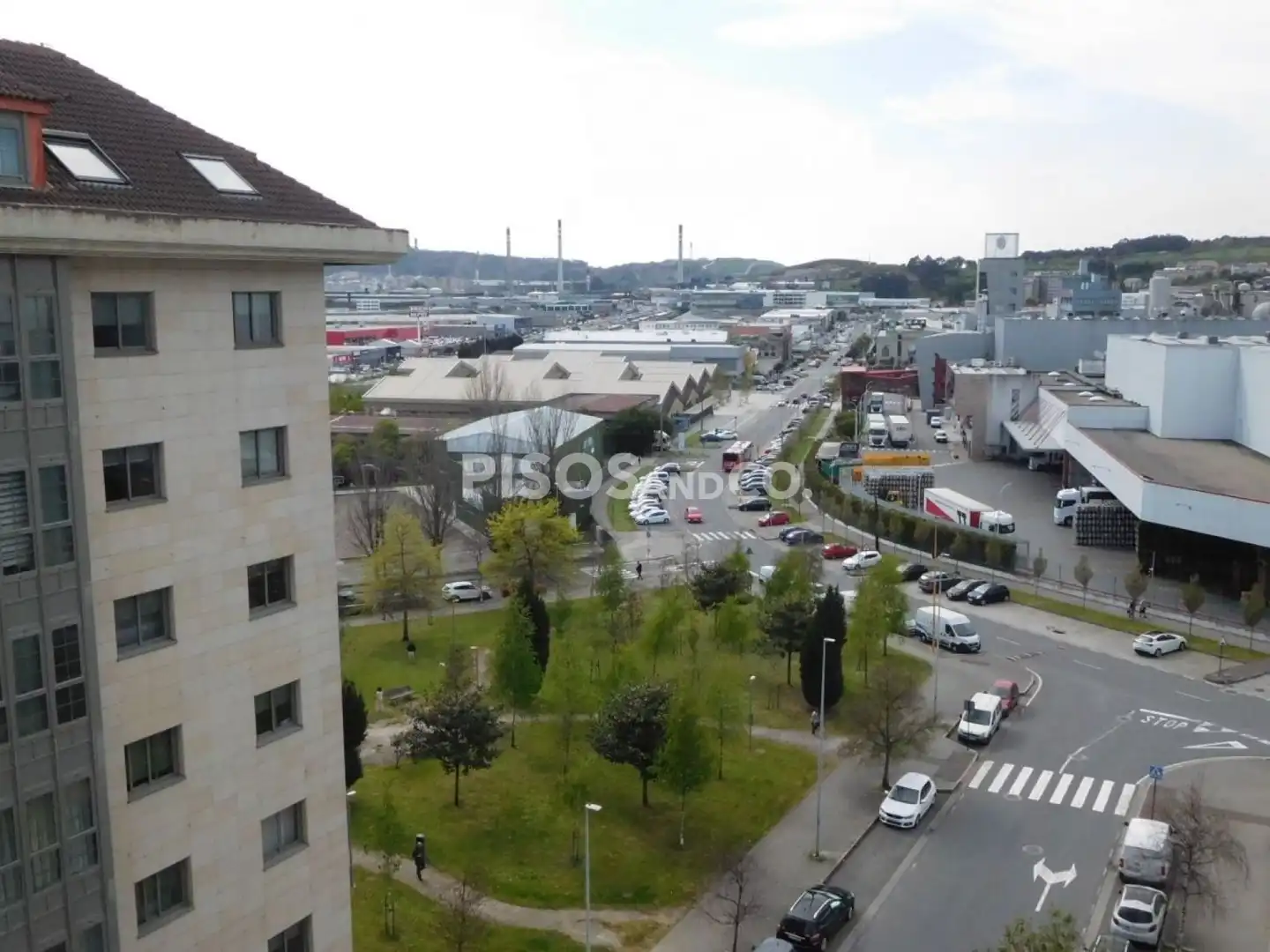 Vista exterior de Piso en venta en A Coruña Capital  con Calefacción, Trastero y Amueblado