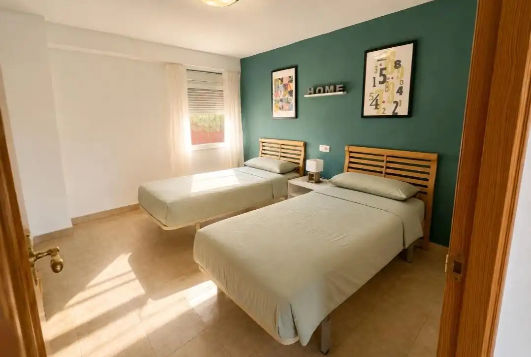 Bedroom of Houses for sale in Calpe / Calp  with Air Conditioner, Heating and Private garden