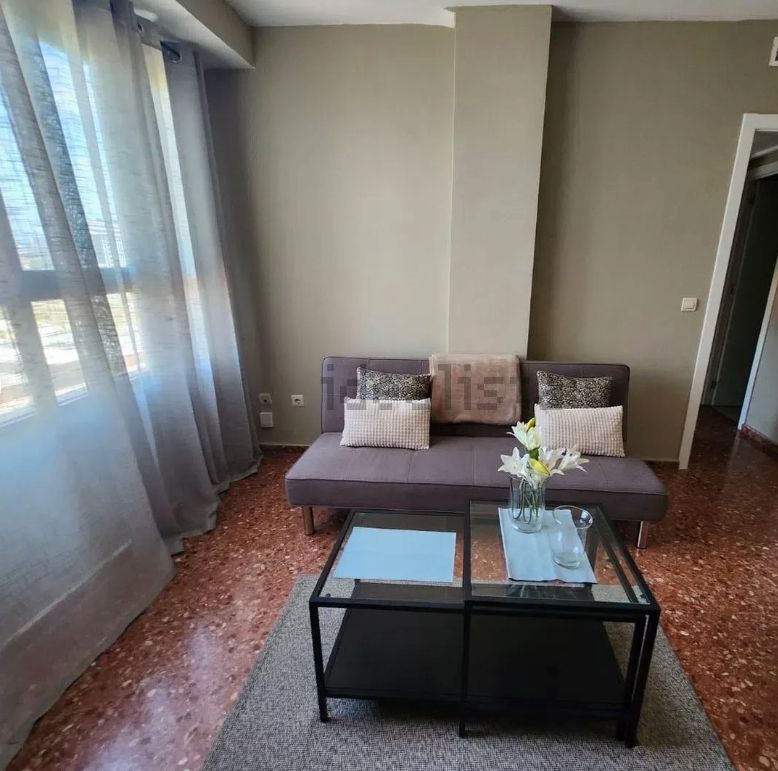 Living room of Flat to rent in  Valencia Capital  with Furnished, Oven and Washing machine