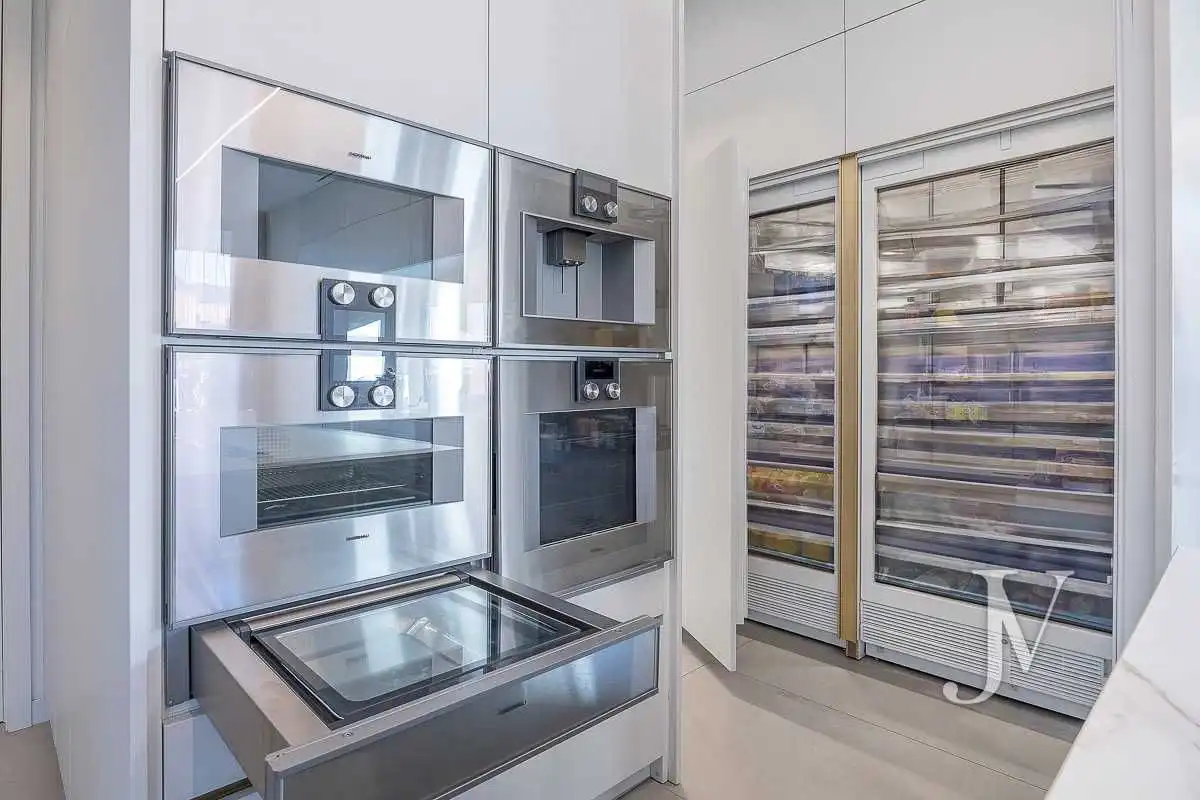 Kitchen of Houses for sale in Madrid  with Air Conditioner, Heating and Private garden
