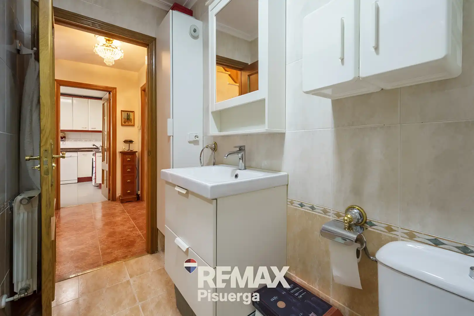Baño de Casa o chalet en venta en Arroyo de la Encomienda con Aire acondicionado, Calefacción y Jardín privado