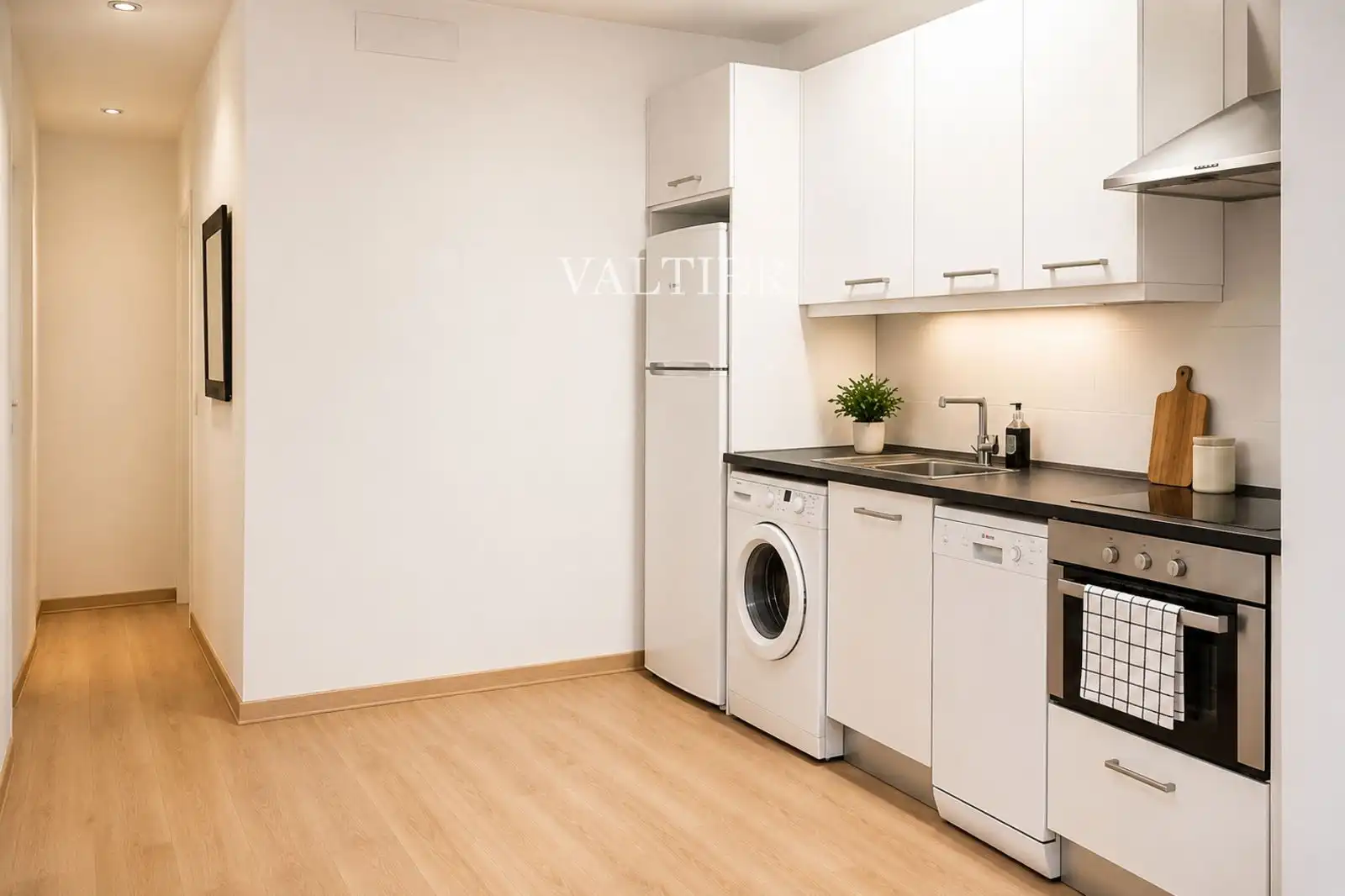 Küche von Wohnung zur Miete in Madrid