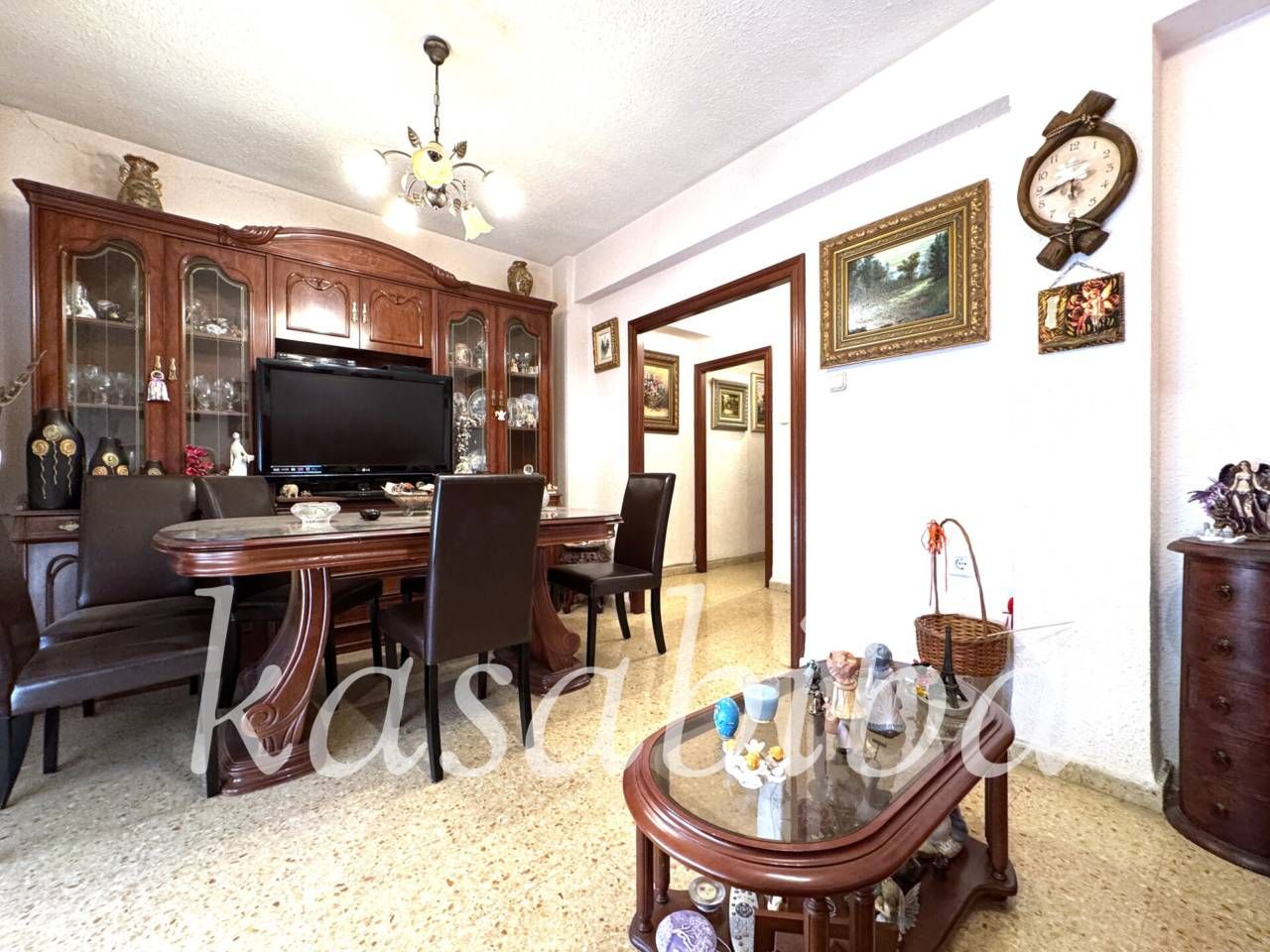 Living room of Flat for sale in  Valencia Capital  with Balcony