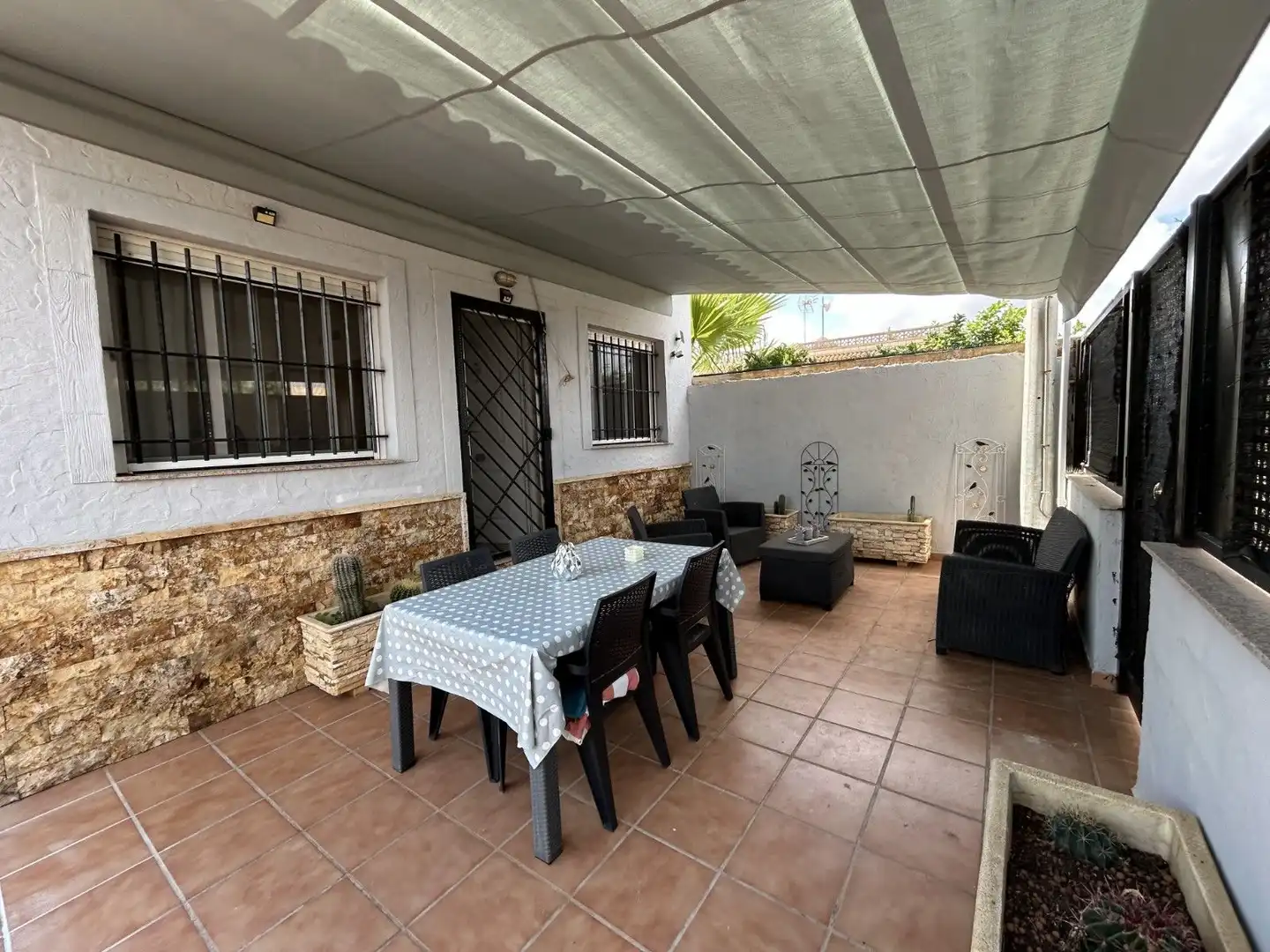 Terrassa de Casa o xalet en venda en Cartagena amb Aire condicionat, Calefacció i Jardí privat