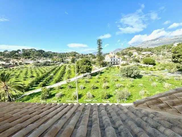Außenansicht von Dachboden zur Miete in Altea mit Klimaanlage, Terrasse und Möbliert