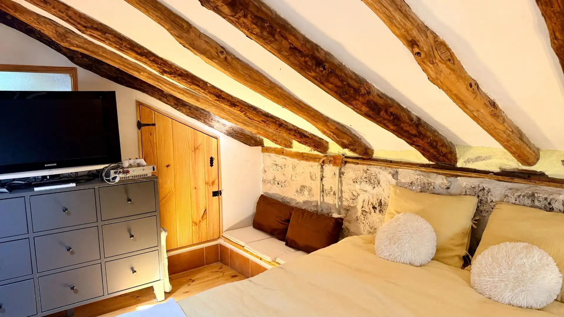 Habitación de Casa o chalet en venta en Cozuelos de Fuentidueña con Alarma