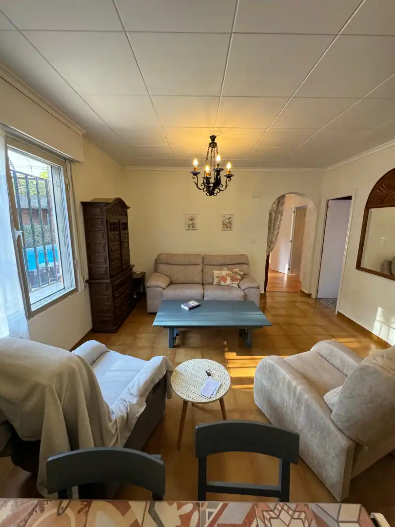 Sala de estar de Casa o chalet en venta en Vilallonga / Villalonga con Aire acondicionado, Jardín privado y Terraza