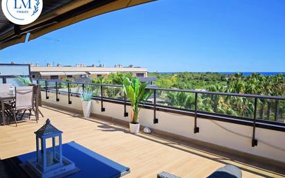 Terrace of Flat for sale in Vilanova i la Geltrú  with Air Conditioner and Terrace