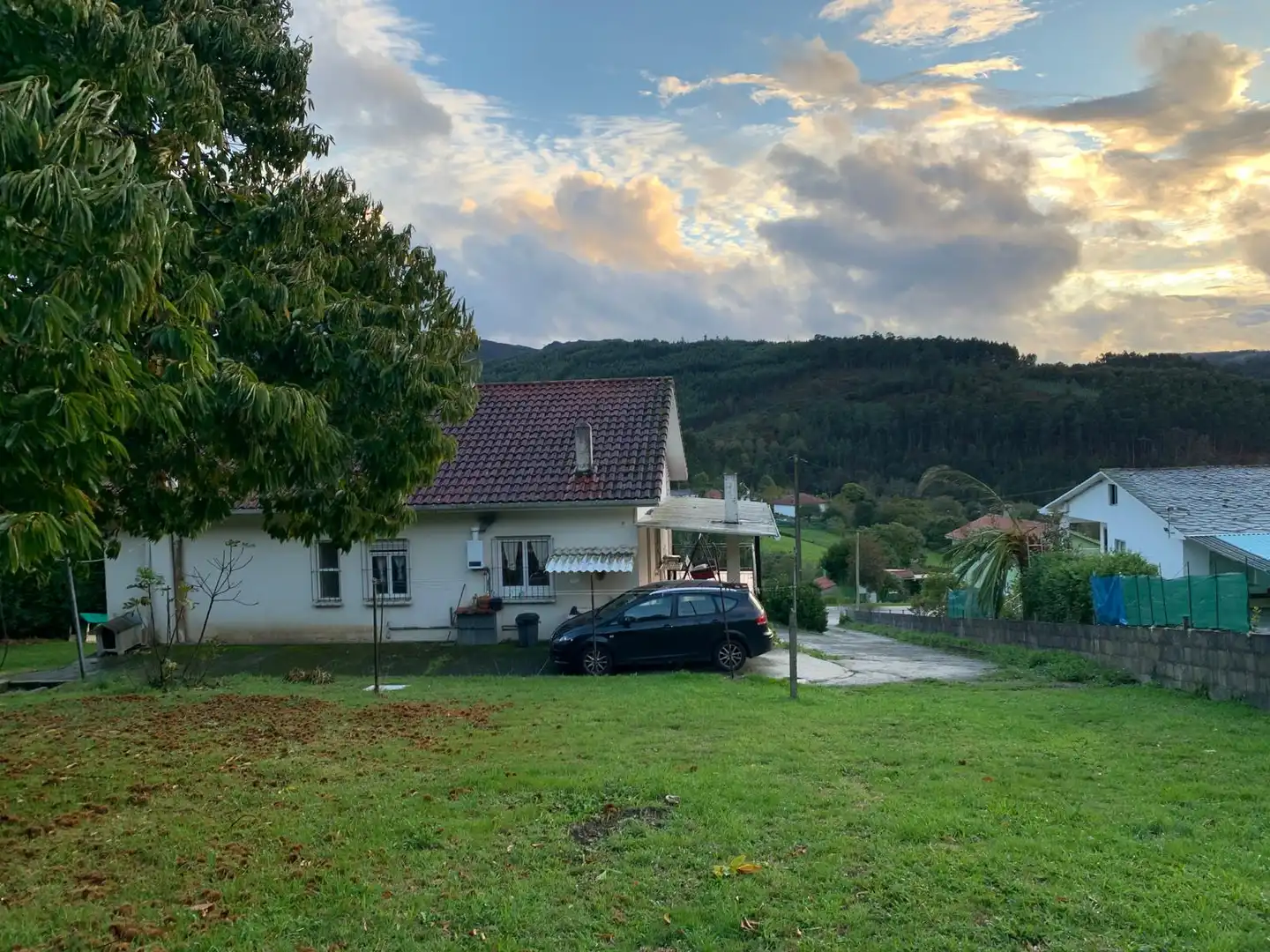 Vista exterior de Casa o chalet en venta en Neda con Calefacción, Jardín privado y Amueblado