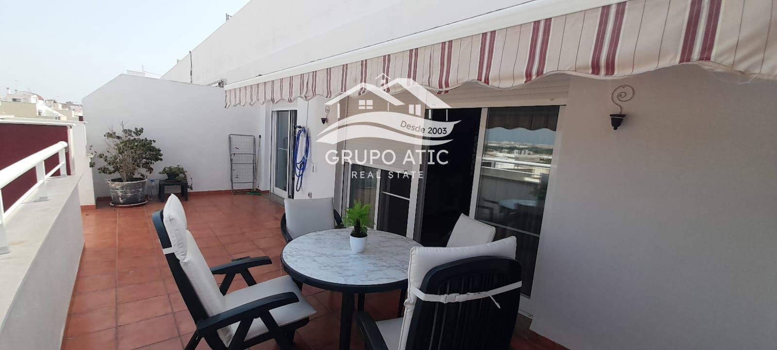 Terrassa de Àtic en venda en Burriana / Borriana amb Terrassa i Moblat