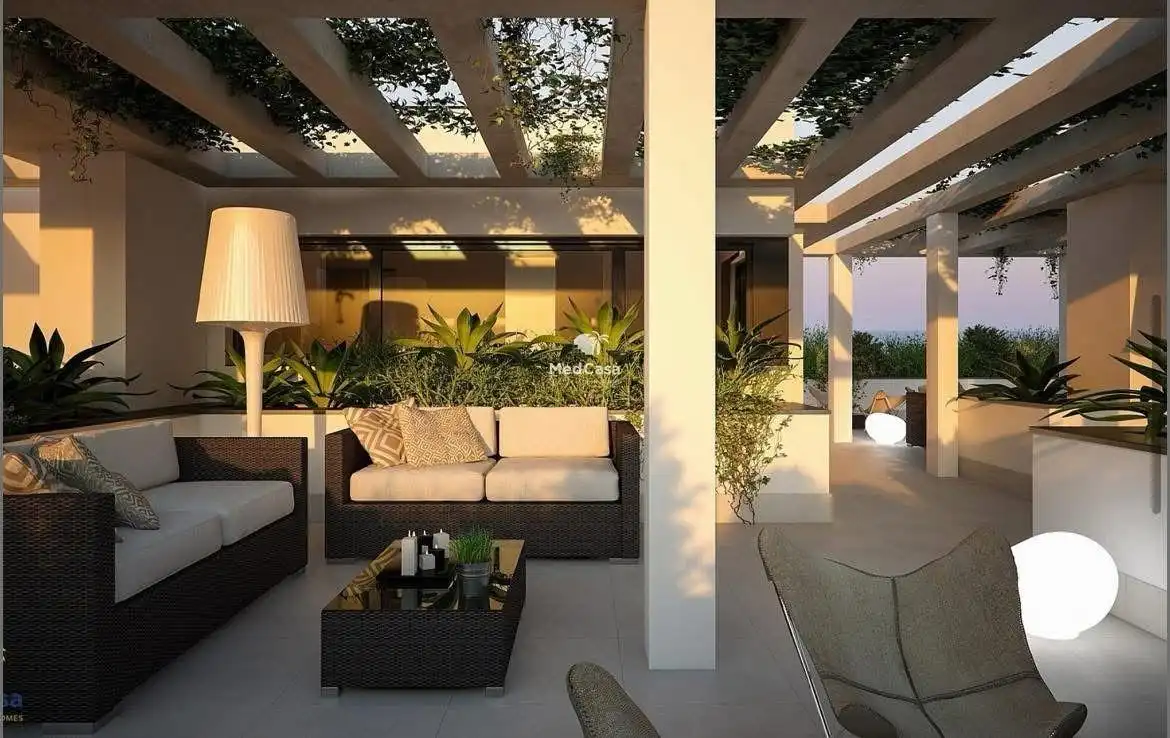 Terrasse von Dachboden zum Verkauf in Orihuela mit Klimaanlage, Heizung und Terrasse