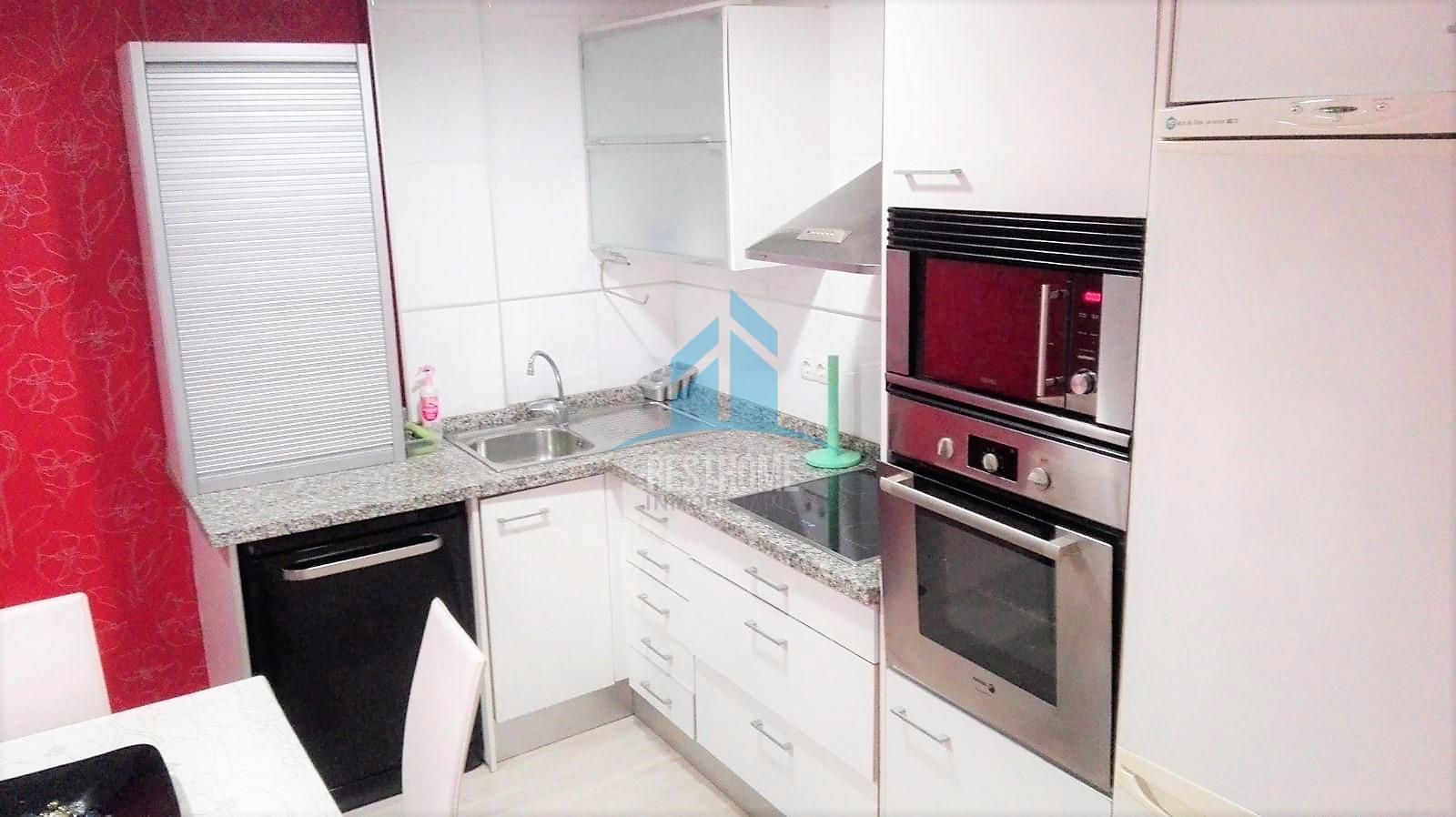 Küche von Wohnung zum verkauf in Villalonga mit Balkon