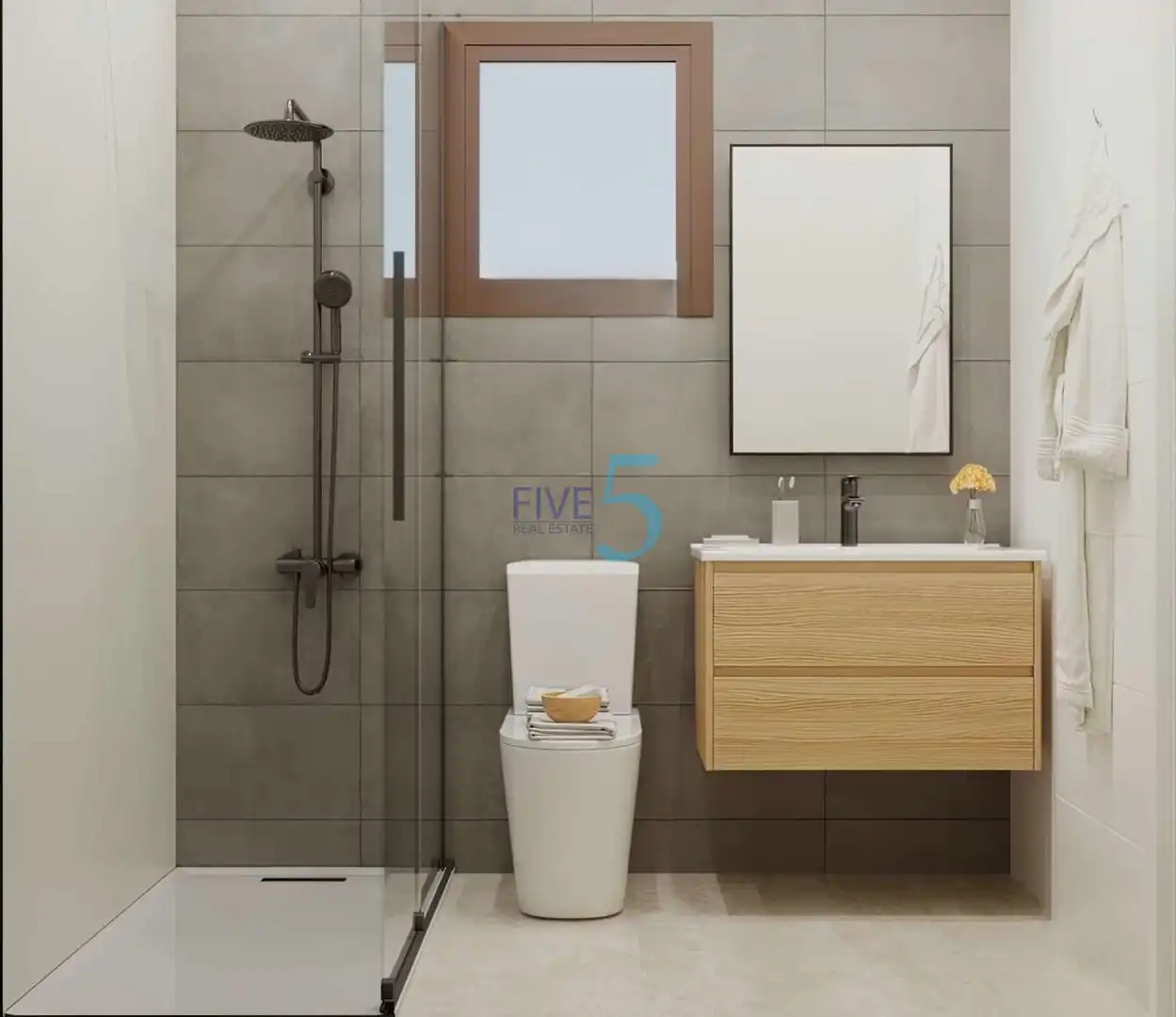Badezimmer von Dachboden zum Verkauf in Vera mit Schwimmbad