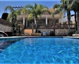 Swimming pool of House or chalet to rent in Mijas  with Air Conditioner, Terrace and Swimming Pool