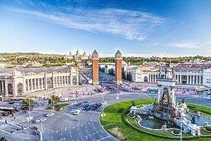 Vista exterior de Oficina en venda en  Barcelona Capital