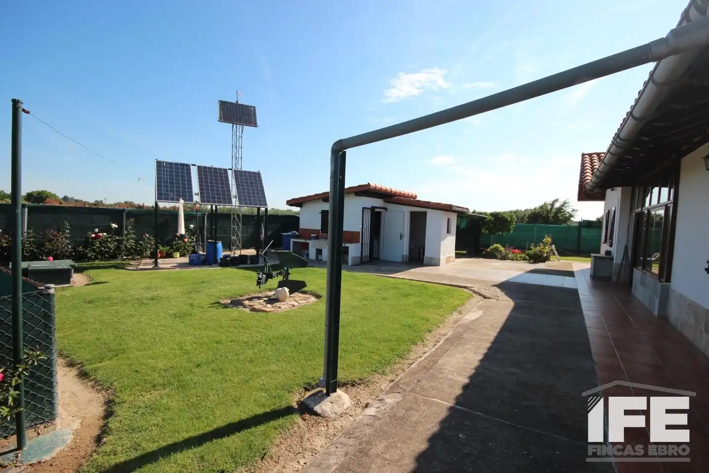 Garten von Country house zum Verkauf in Corella mit Privatgarten, Terrasse und Schwimmbad