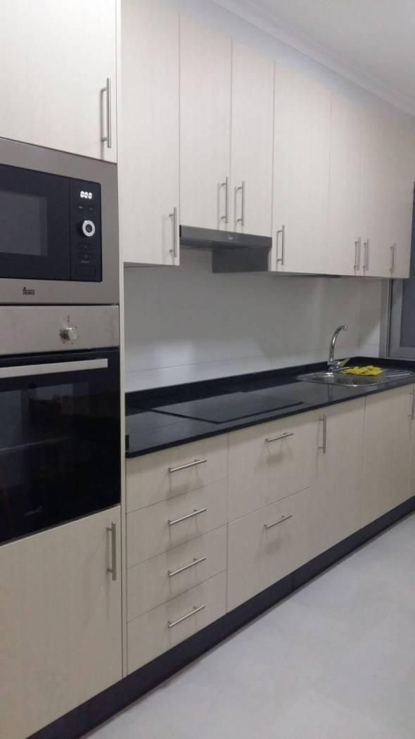 Kitchen of Flat to rent in Garrucha  with Air Conditioner, Heating and Parquet flooring