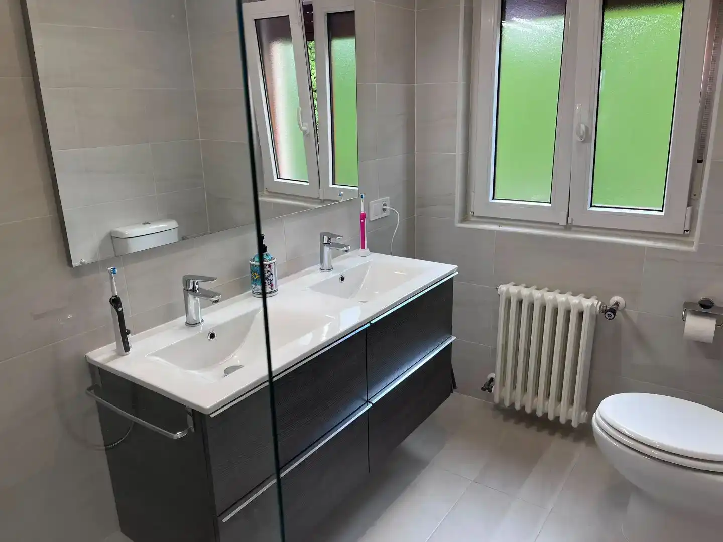 Baño de Casa o chalet en venta en Galapagar con Aire acondicionado, Piscina y Balcón