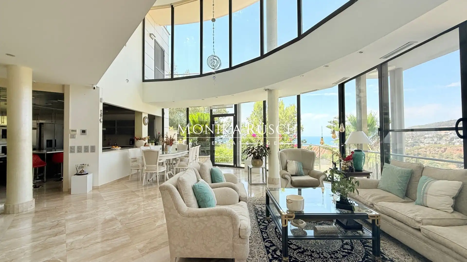 Sala de estar de Casa o chalet en venta en Sitges con Aire acondicionado, Calefacción y Terraza