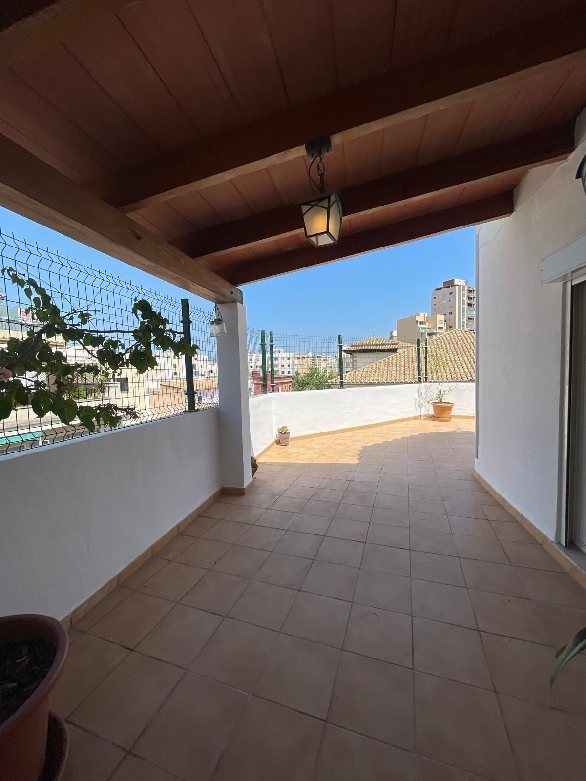 Terrace of Flat to rent in  Palma de Mallorca  with Air Conditioner, Heating and Parquet flooring