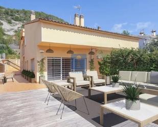 Terrassa de Casa o xalet en venda en Sitges amb Calefacció, Jardí privat i Terrassa