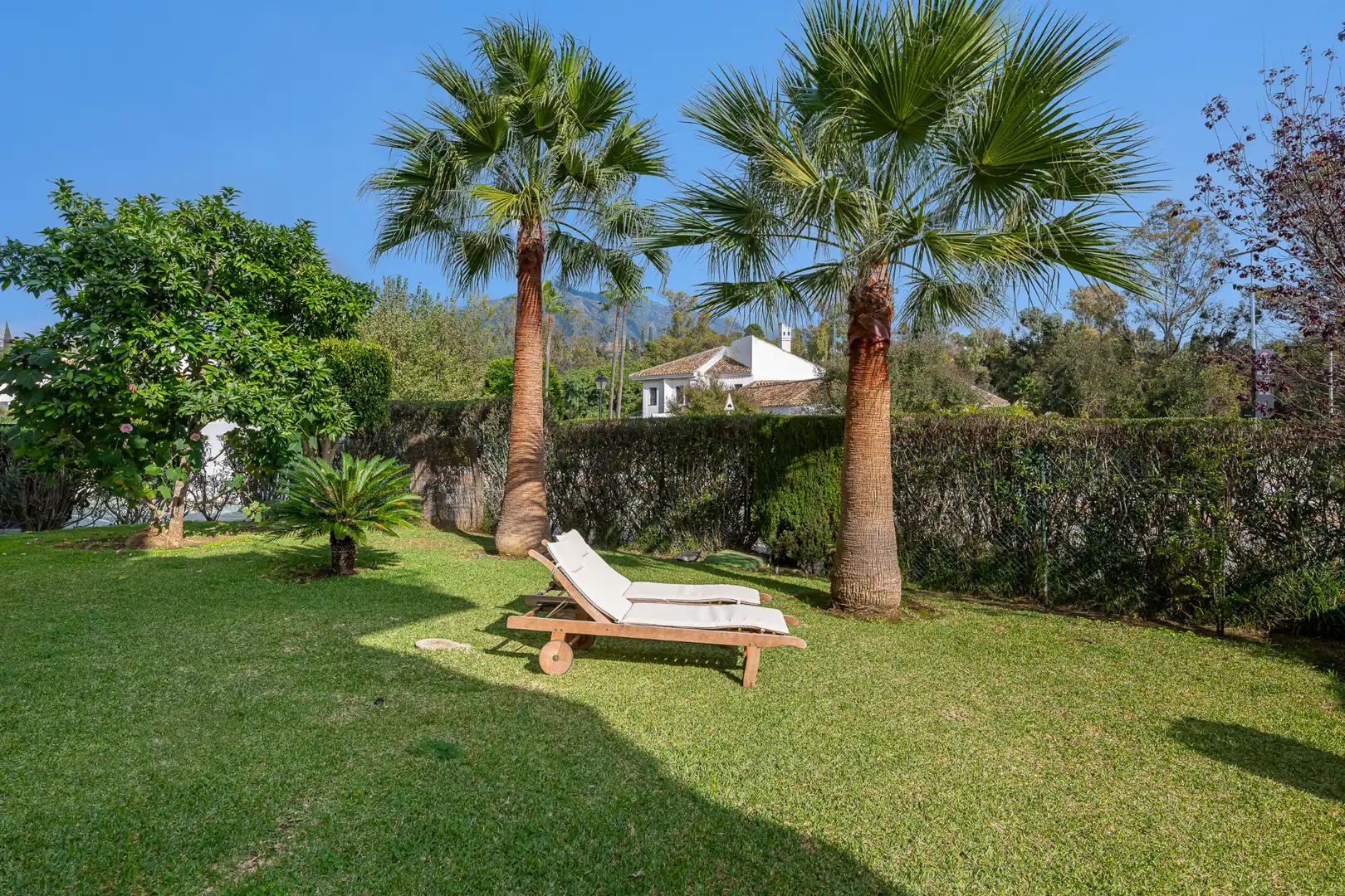 Jardí de Apartament en venda en Marbella amb Aire condicionat, Calefacció i Parquet