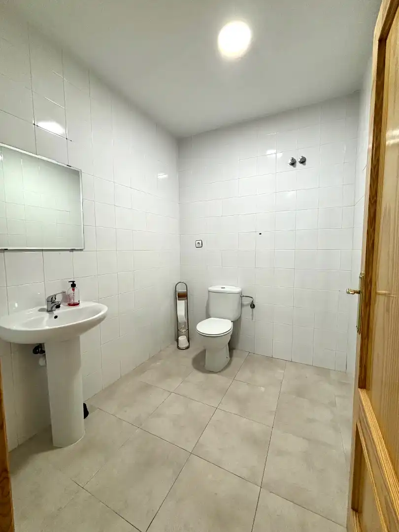 Badezimmer von Geschaftsraum zur Miete in Plasencia mit Möbliert