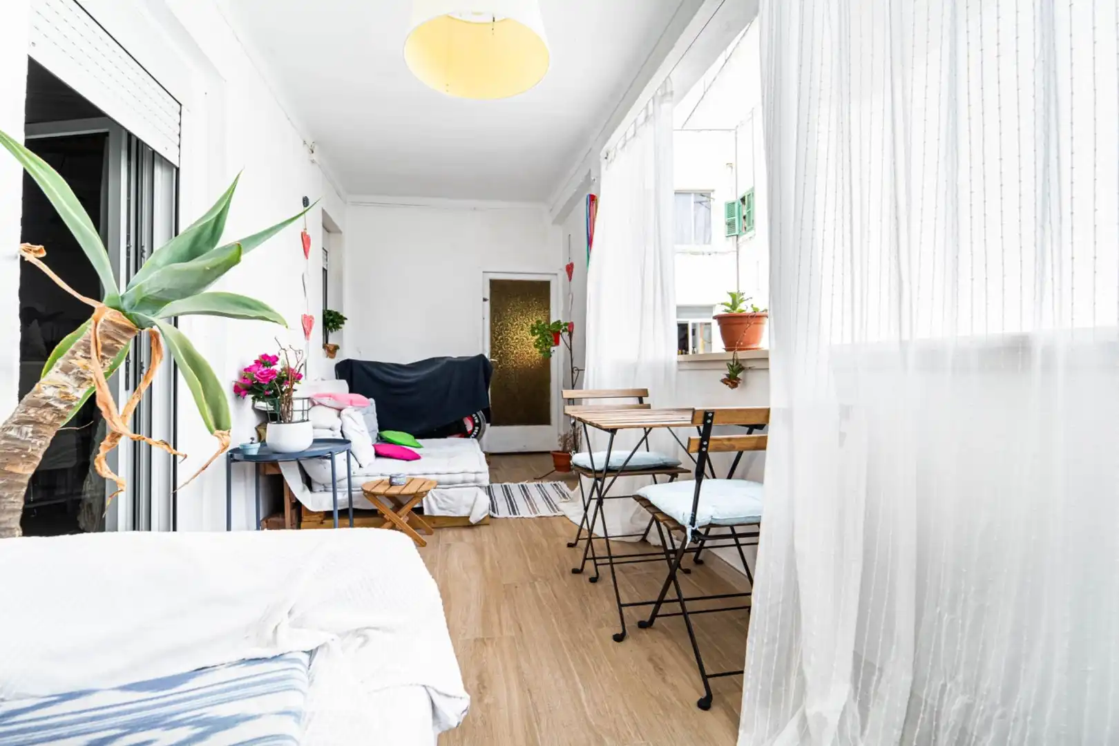 Balcony of Flat for sale in  Palma de Mallorca  with Air Conditioner, Terrace and Storage room