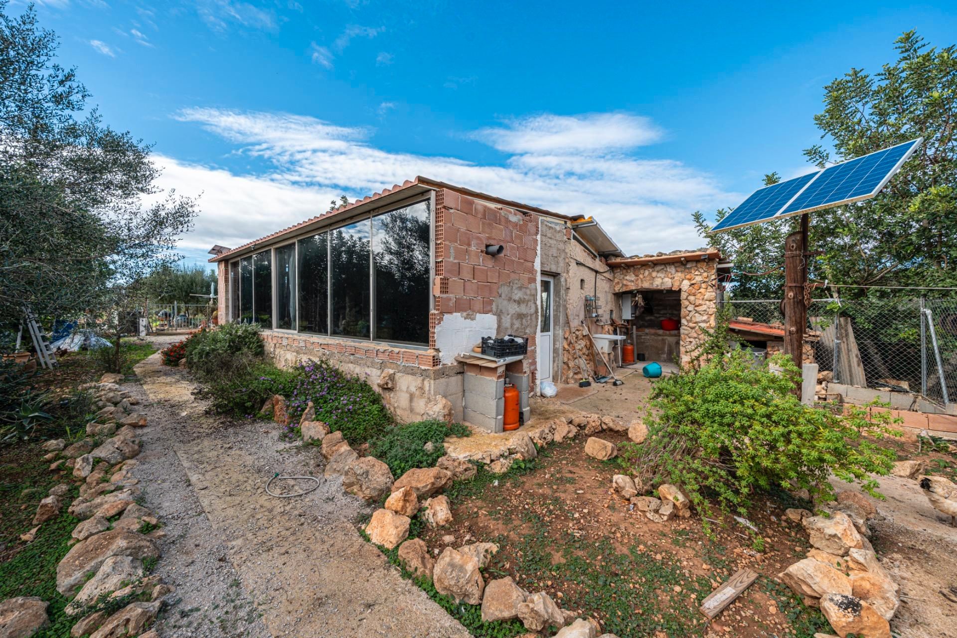 Vista exterior de Finca rústica en venda en Porreres