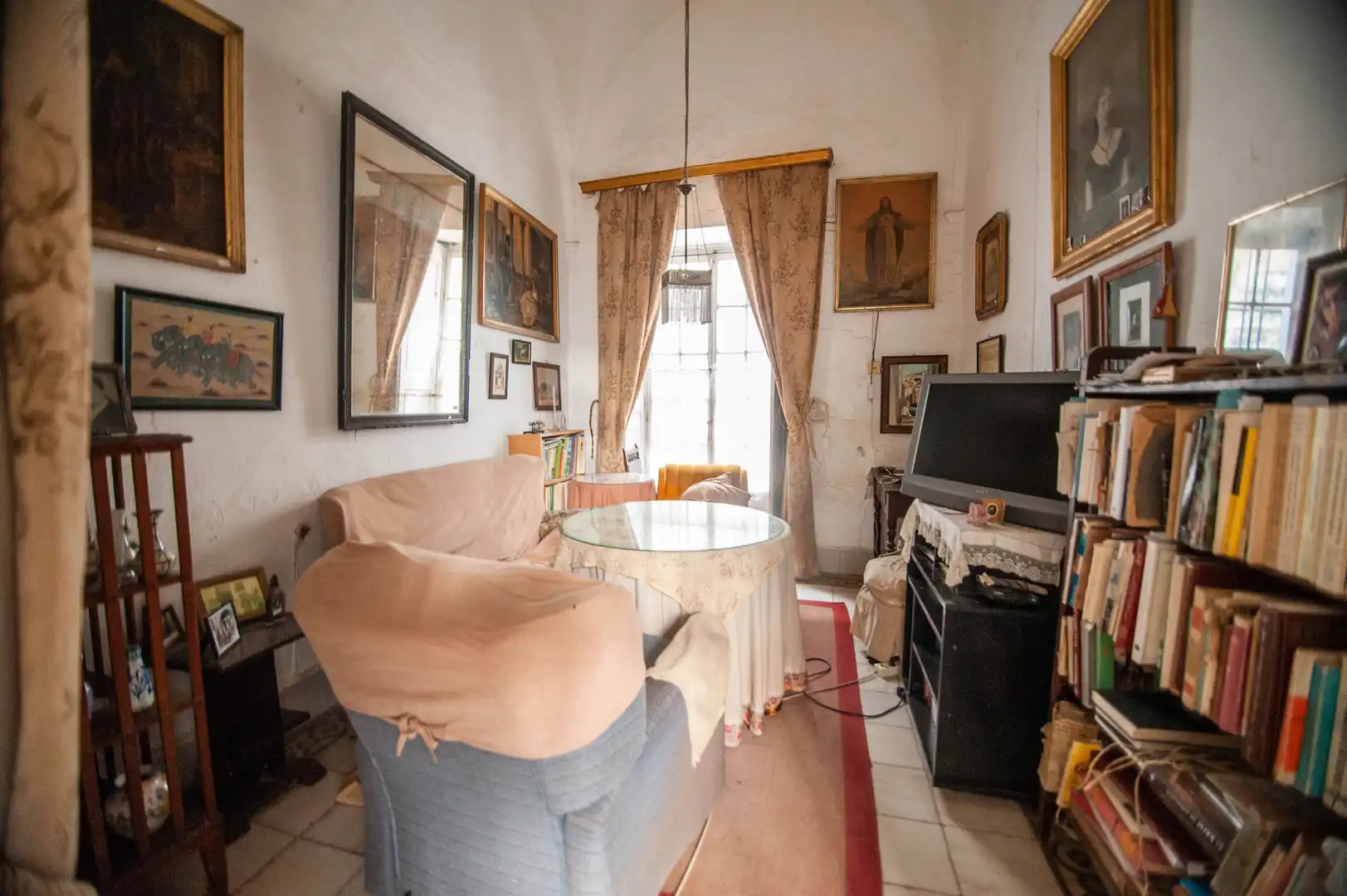Sala d'estar de Casa adosada en venda en Arcos de la Frontera
