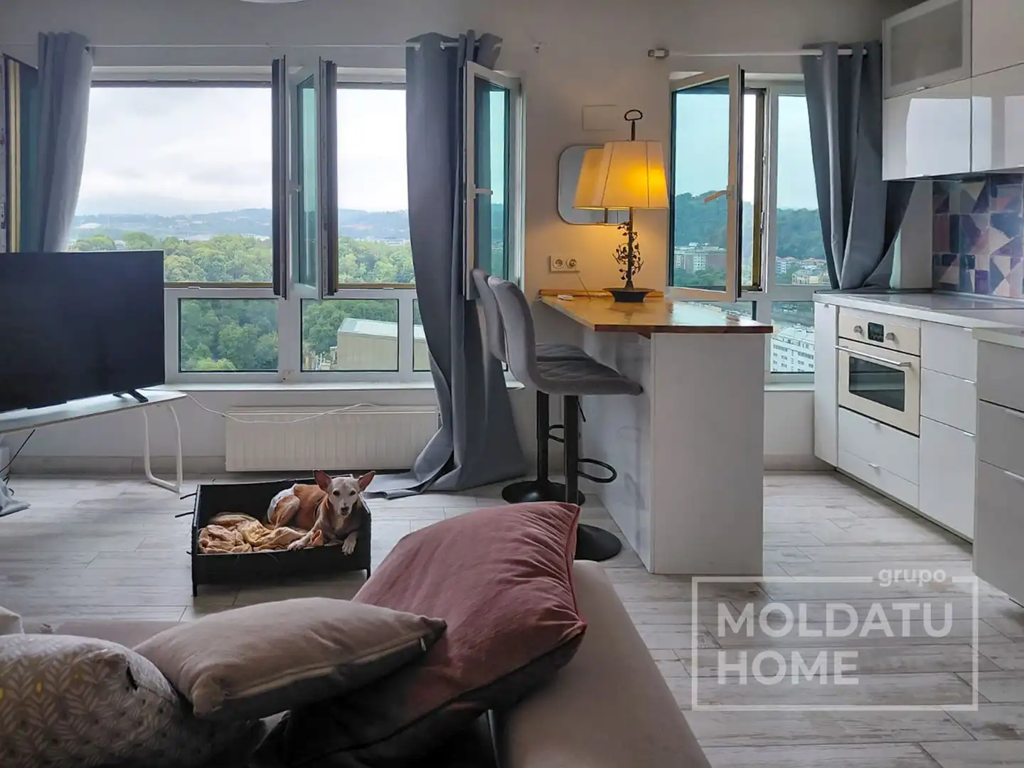 Balcony of Flat for sale in Donostia - San Sebastián   with Heating and Storage room