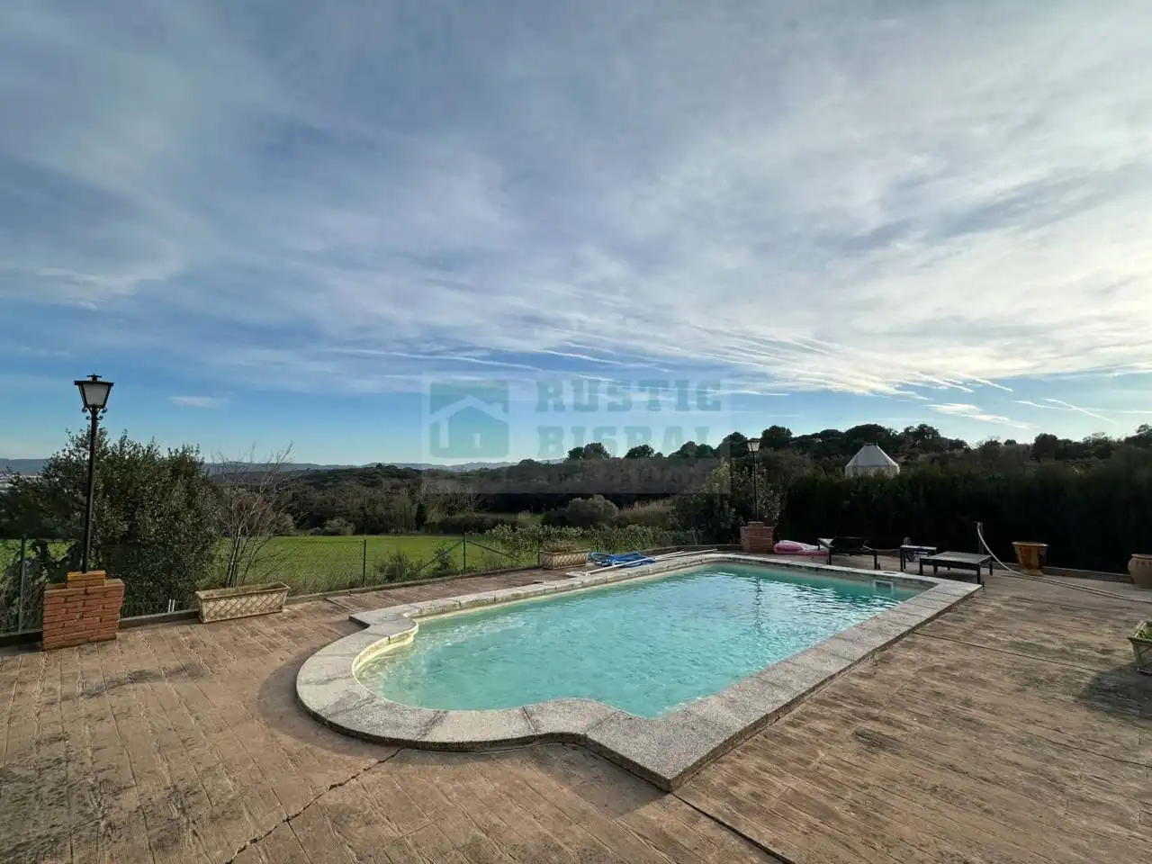 Piscina de Finca rústica en venta en Corçà con Aire acondicionado, Calefacción y Terraza