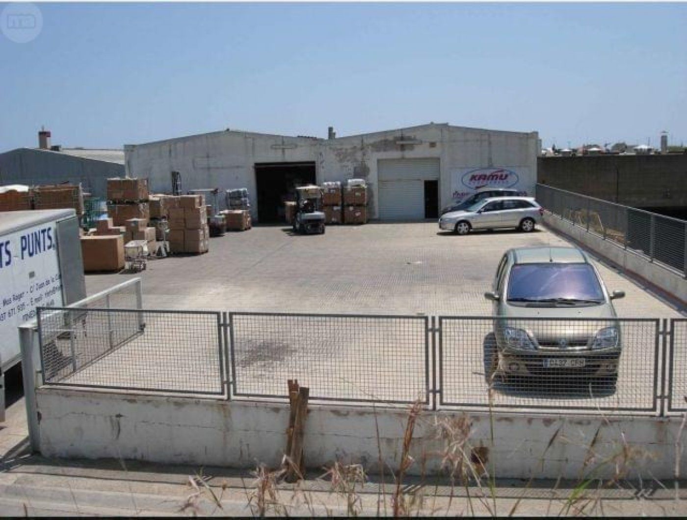 Exterior view of Industrial buildings for sale in Pineda de Mar