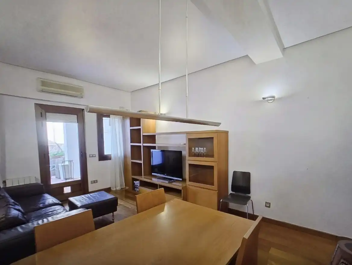 Sala de estar de Piso en venta en Barcelona con Aire acondicionado, Calefacción y Terraza