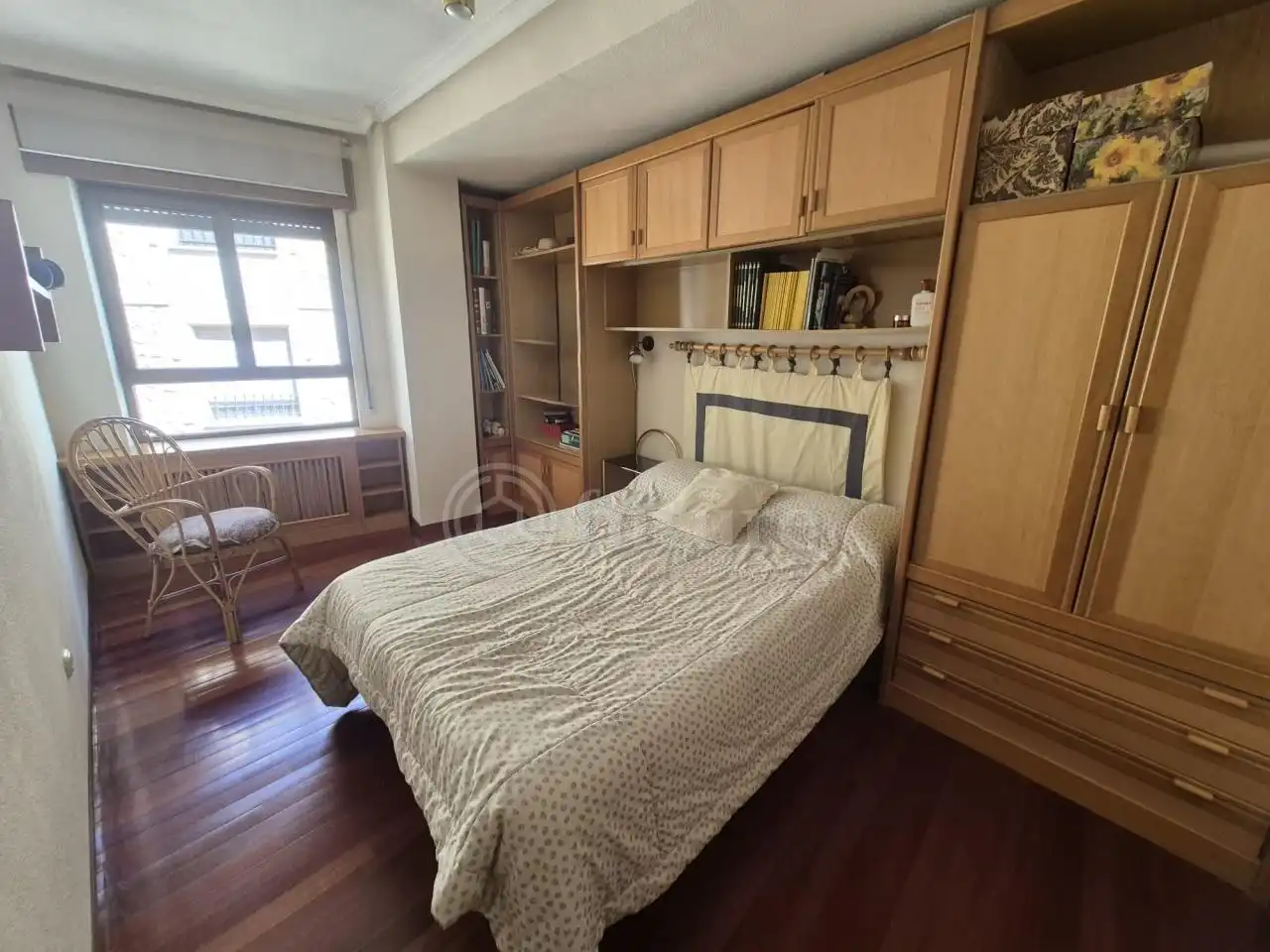 Bedroom of Flat for sale in Salamanca  with Heating, Terrace and Furnished