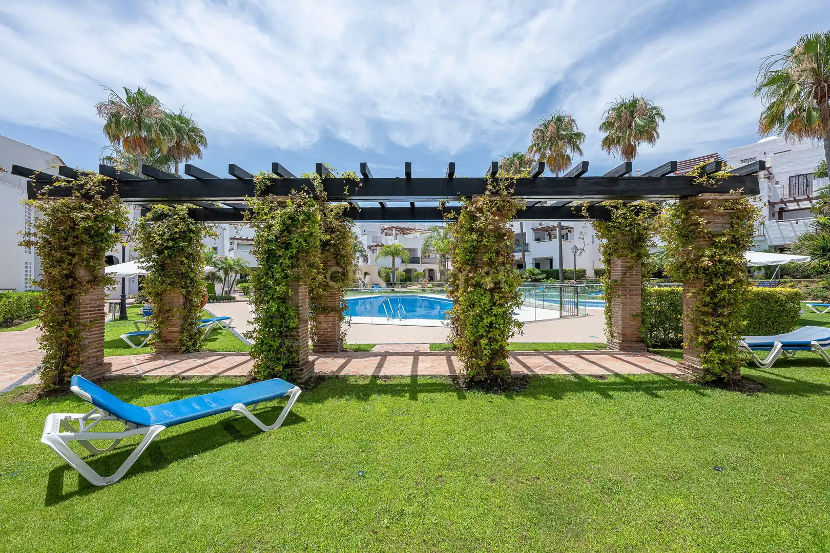 Jardín de Apartamento en venta en Marbella con Aire acondicionado, Jardín privado y Trastero
