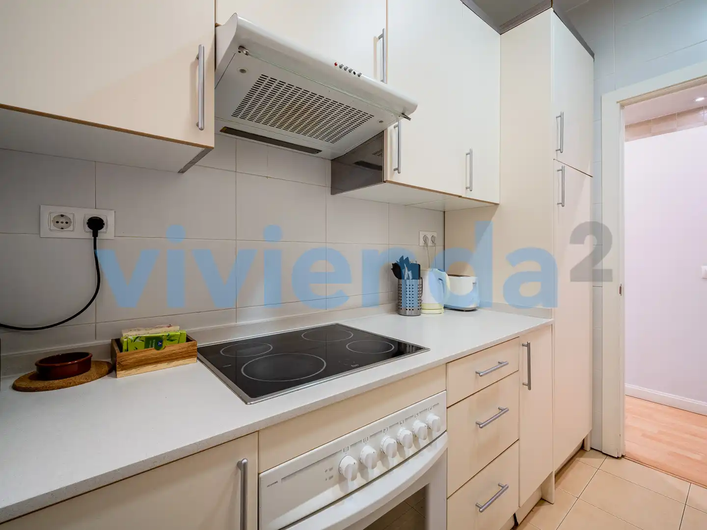 Kitchen of Flat for sale in Madrid  with Air Conditioner, Heating and Furnished