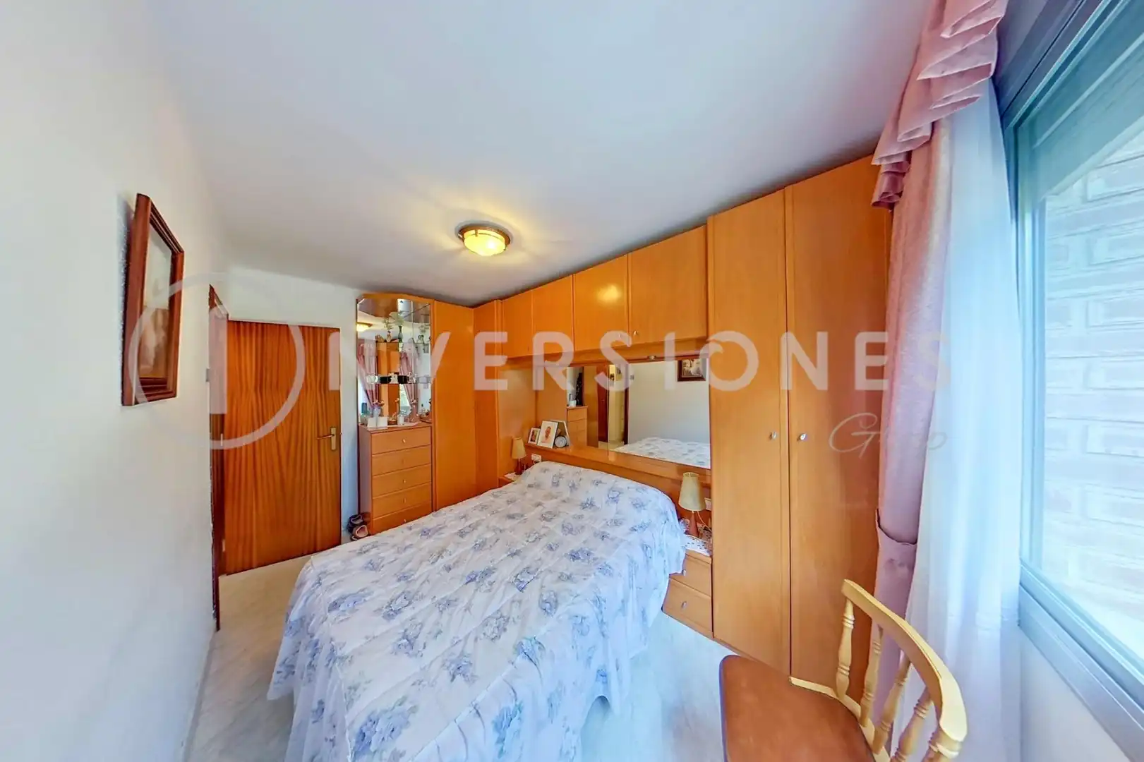 Bedroom of Flat for sale in Sabadell  with Air Conditioner and Balcony