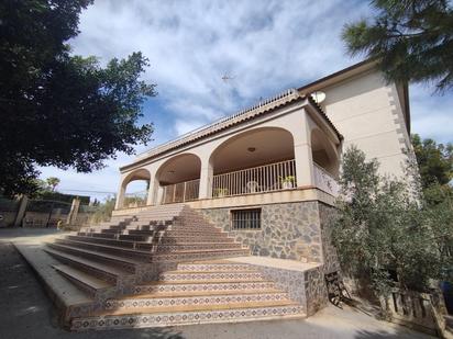 Exterior view of House or chalet for sale in Elche / Elx  with Terrace, Swimming Pool and Balcony